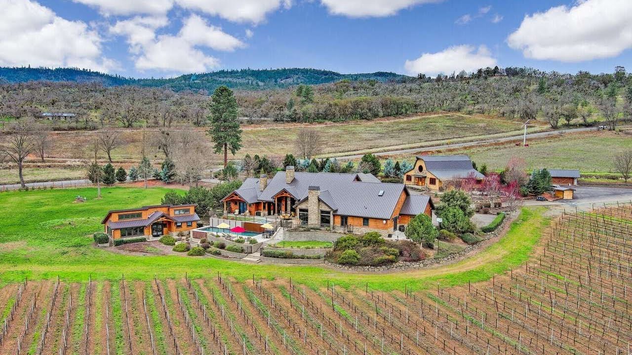 Southern Oregon Winery & Vineyard For Sale - Oregon Wine Country Real Estate