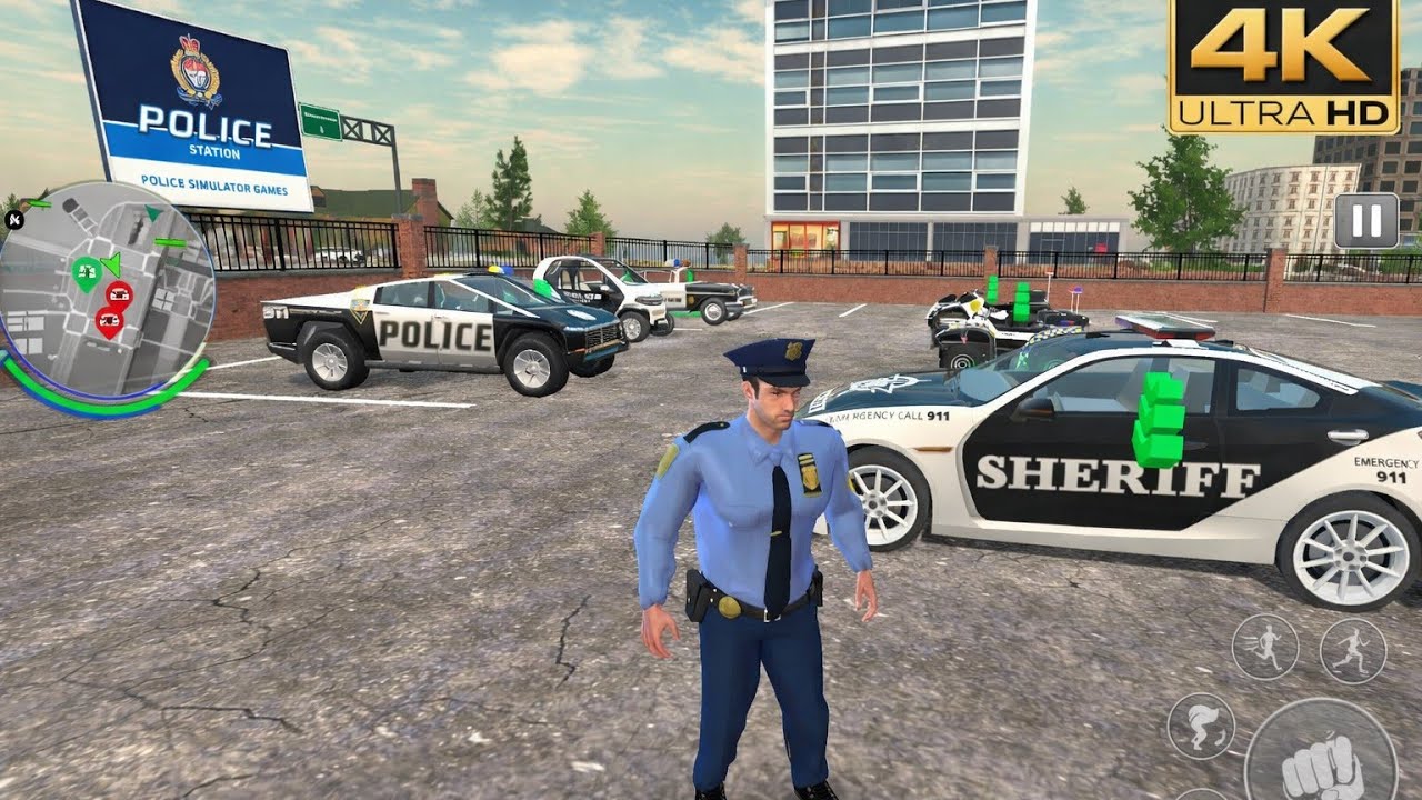 Police Car Chase game  Simulator 3D Game Real Cop Cars Driving Simulator 2025 - 3d Android Game