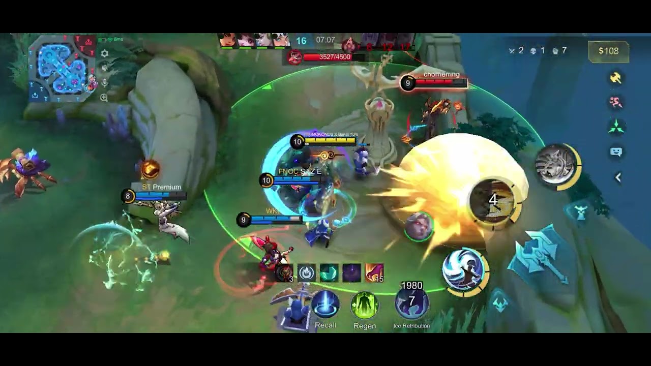 NARUTO DAN KURAMA MODE GANAS #viral #mlbb #mobilelegends 