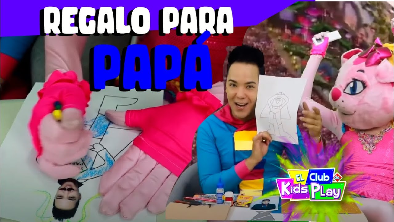 Hacemos un Regalos para papa - manualidades para niños / Kids Play