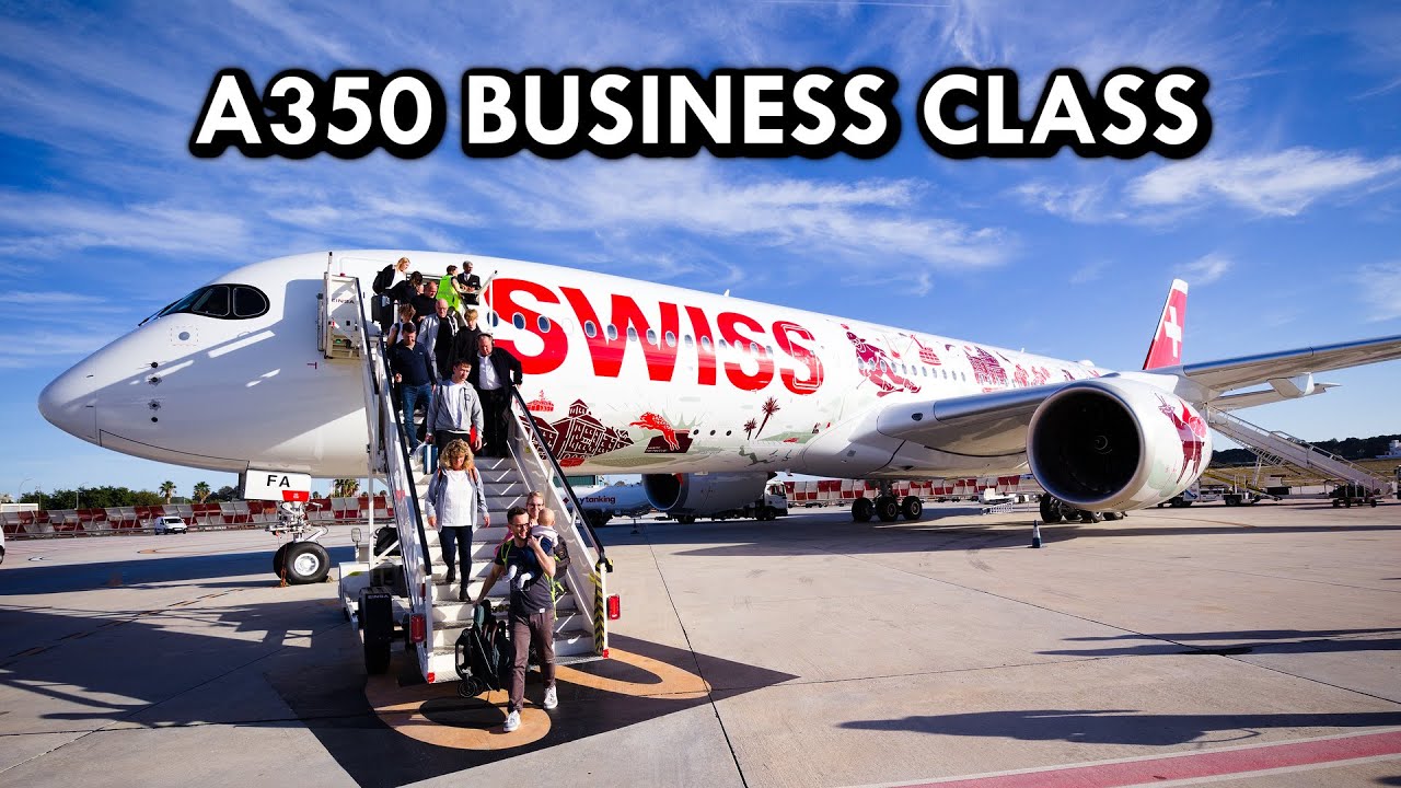 Стоило ли ожидание нового места в бизнес-классе SWISS? SWISS A350