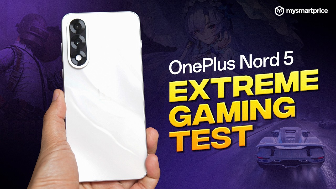 OnePlus Nord 5 Extreme Gaming Test 🔥