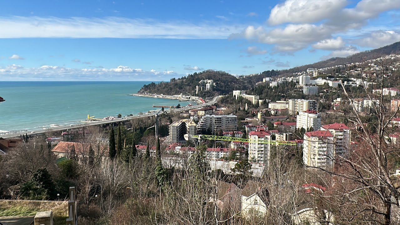 СОЧИ / ХОСТА / СМОТРОВАЯ / ПЛЯЖ / 50 ЛЕТ СССР