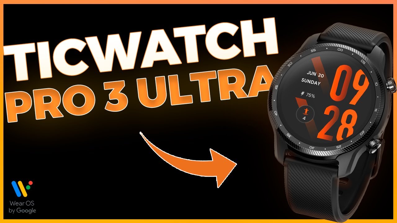 TICWATCH PRO 3 ULTRA | UNBOXING | REVIEW | O Melhor Smartwatch com WearOS (android)?