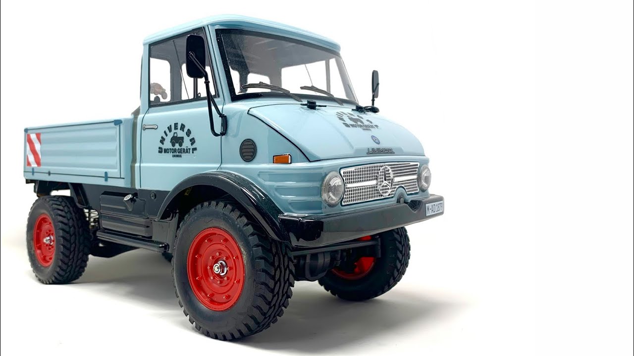 ДАВАЙТЕ СОЗДАВАТЬ! Tamiya Unimog CC-02 RC Mercedes Benz 406 Series U900 1/10 4x4 Внедорожник 58692
