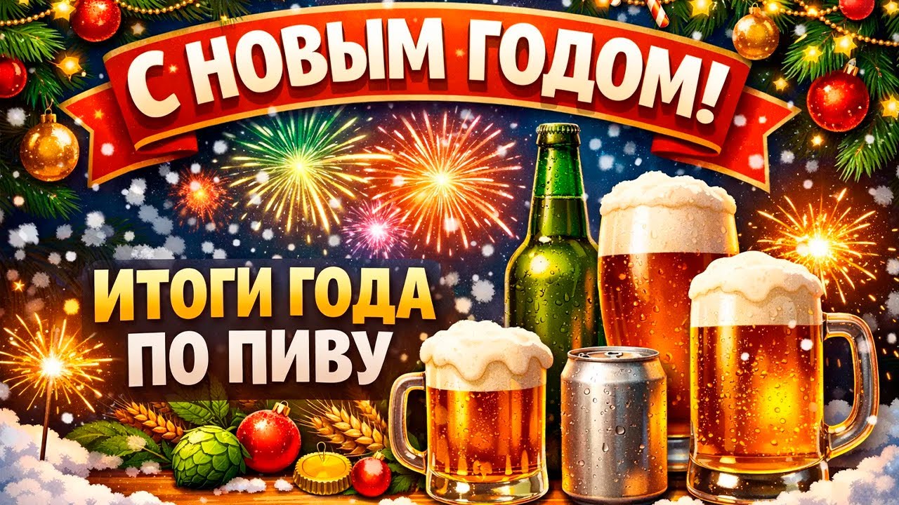 С новым годом! \ Пивные итоги 2025 года \ Какое пиво запомнилось, как изменились пивные вкусы