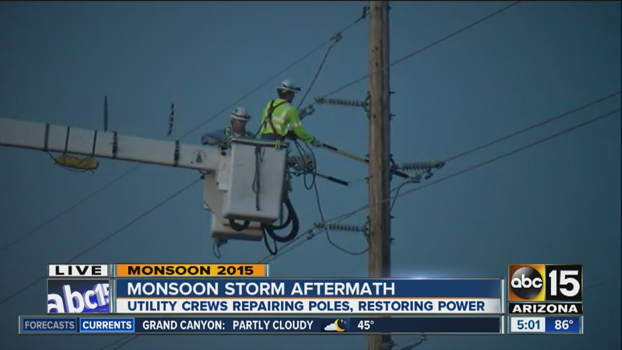 Close to 100 without power in Wittmann