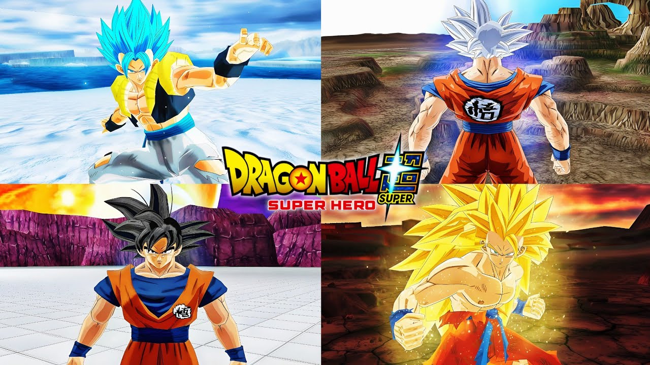 DBZ TTT Mod | Dragon Ball Super Super Hero Tenkaichi Tag Team ISO PPSSPP Android | Gameplay
