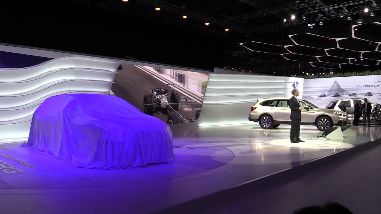 Subaru Press Conference at 2015 Geneva Motor Show | AutoMotoTV