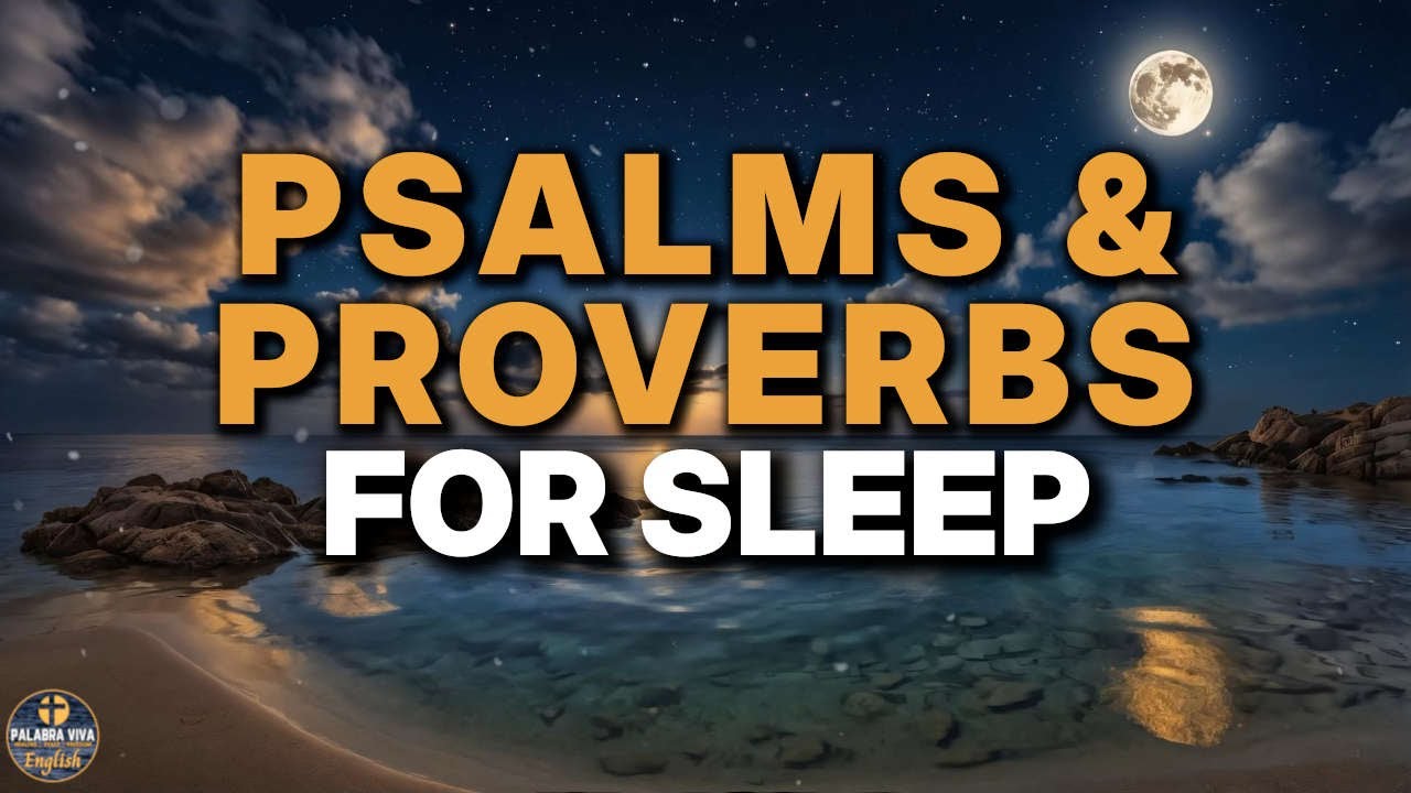 Psalms & Proverbs to Sleep | Bible Reading | Ocean waves | Psalms | Audio Bible