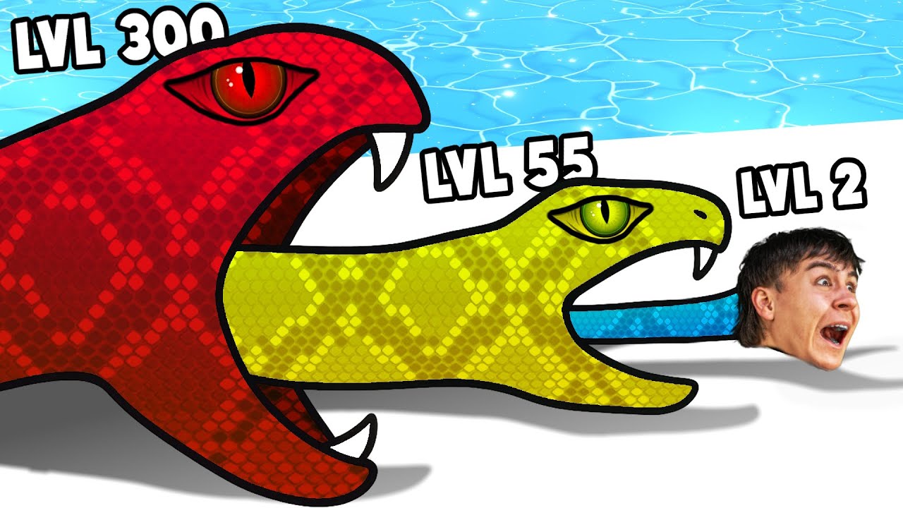 Ich werde zur GRÖSSTEN Schlange der Welt! - Snake Clash