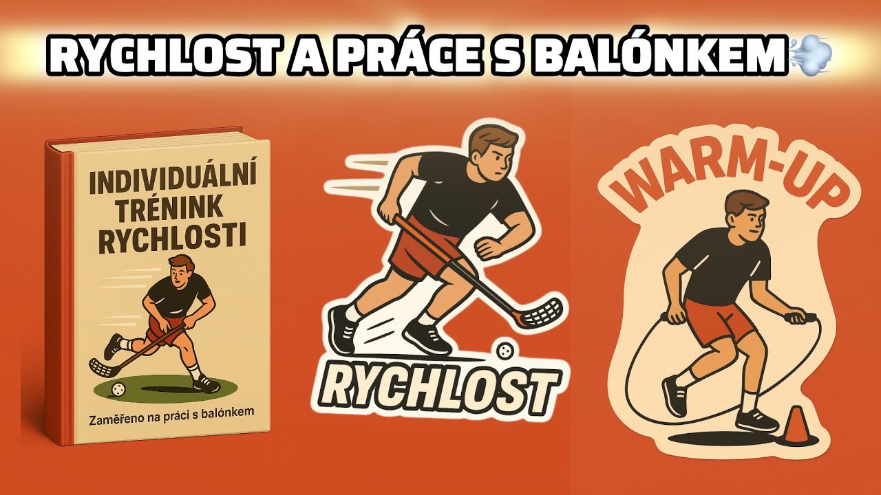 Rychlost a práce s balónkem ve florbale💪