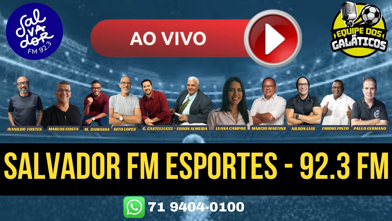 RESENHA DOS GAL&Aacute;TICOS NA SALVADOR FM - 92.3 (06/01/26)