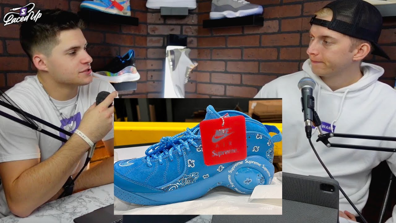 First Look at the Supreme x Nike Air Zoom Flight &lsquo;95 | Laced Up Clip EP 16