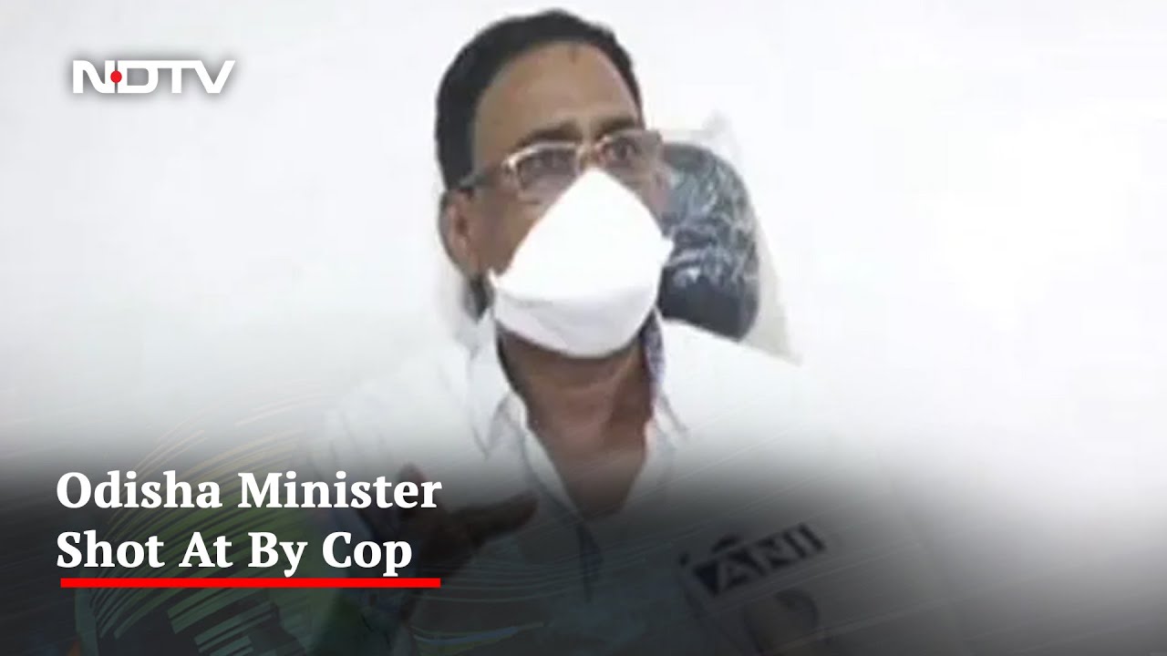 Odisha Minister Shot Twice In The Chest By Cop