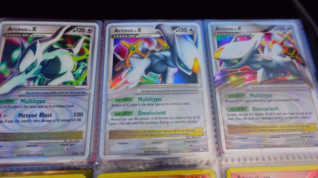 My insaneo Pokemon card collection.