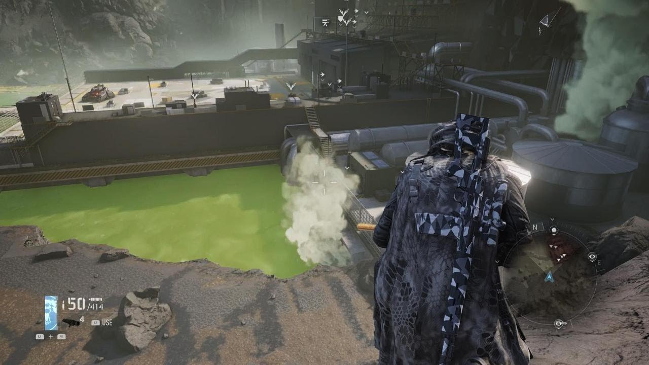 G.R Breakpoint 'Assault' Kill 10 enemies in 35 sec in Golem Islands Chemical Refinery
