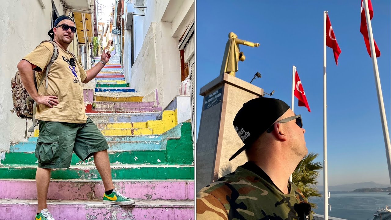 Die Favelas von Kuşadası! Zu Fuß durch die Oldtown zum Atatürk Denkmal! Türkei 🇹🇷 Vlog 4
