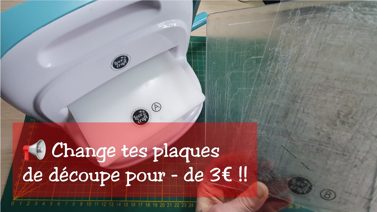 Astuce: Remplace tes plaques de découpe par un tapis auto-cicatrisant!