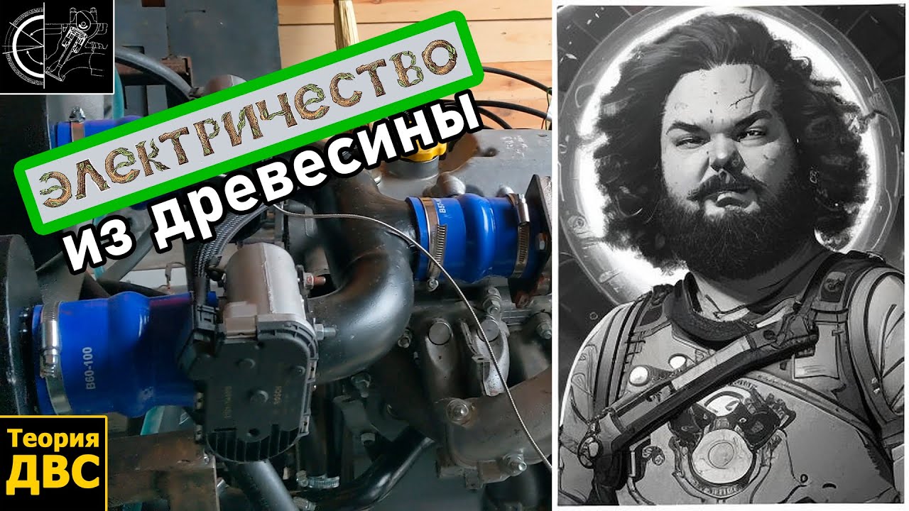 Газогенератор ИЛИ электричество ИЗ ДРЕВЕСИНЫ (альтернативная энергетика)
