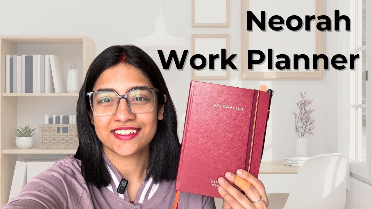How I Use the Neorah Weekly Planner for Work | Simple & Realistic System