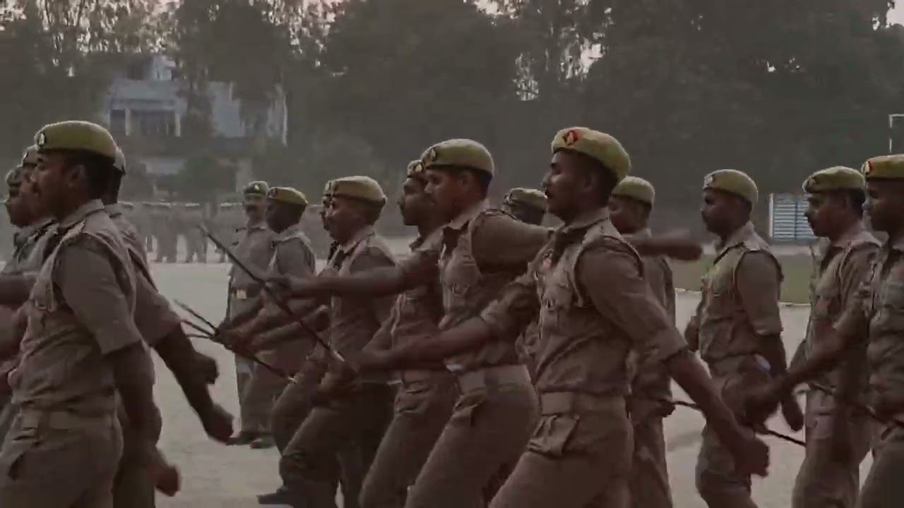Ken dreal in up police training rtc @RojgarwithAnkit 