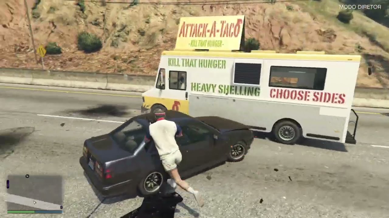 Gta 5 destruição em chumash por meia hora