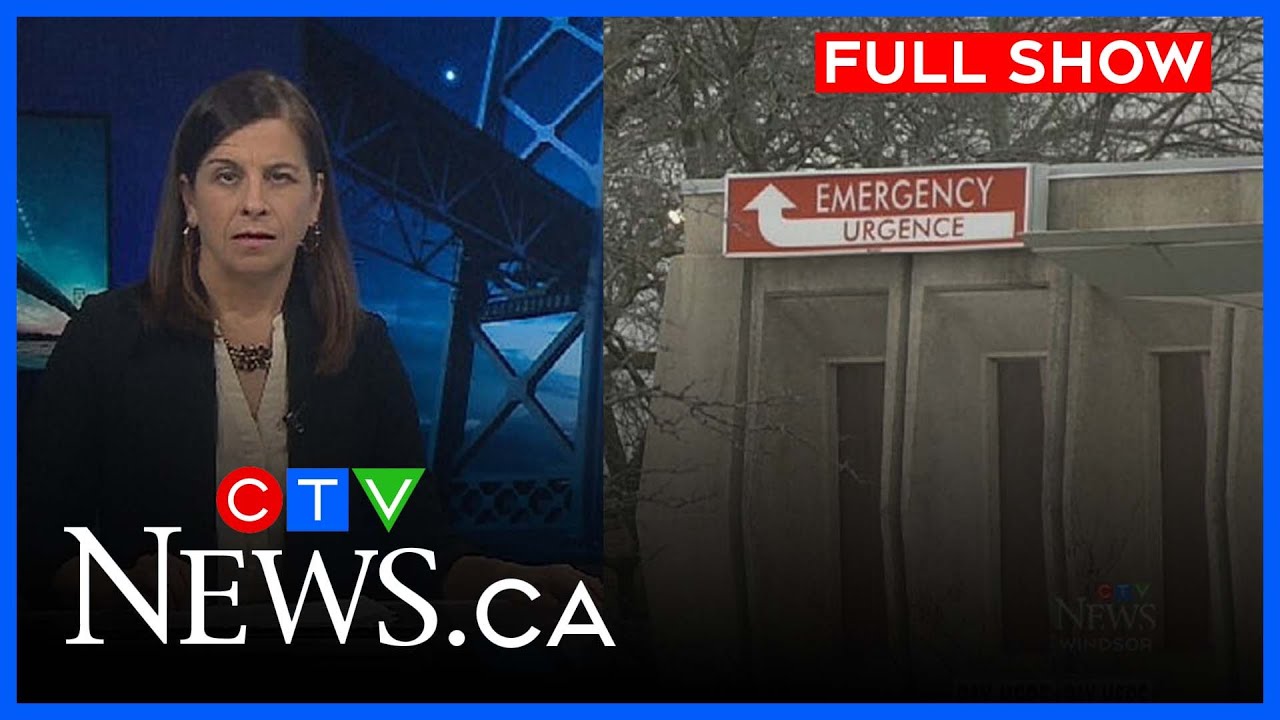 Don't go to the ER unless it's 'life or death' | CTV News Windsor at Six for Monday, Jan. 5, 2026
