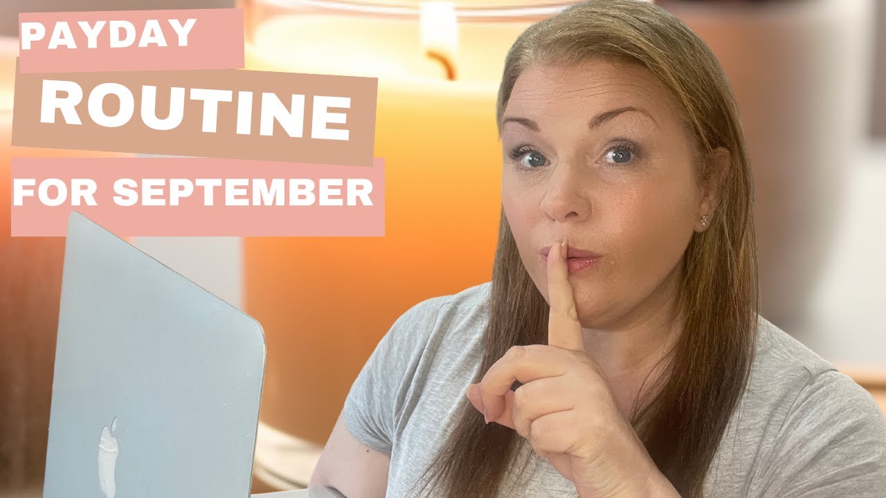 Payday Routine | Budget for September With Me