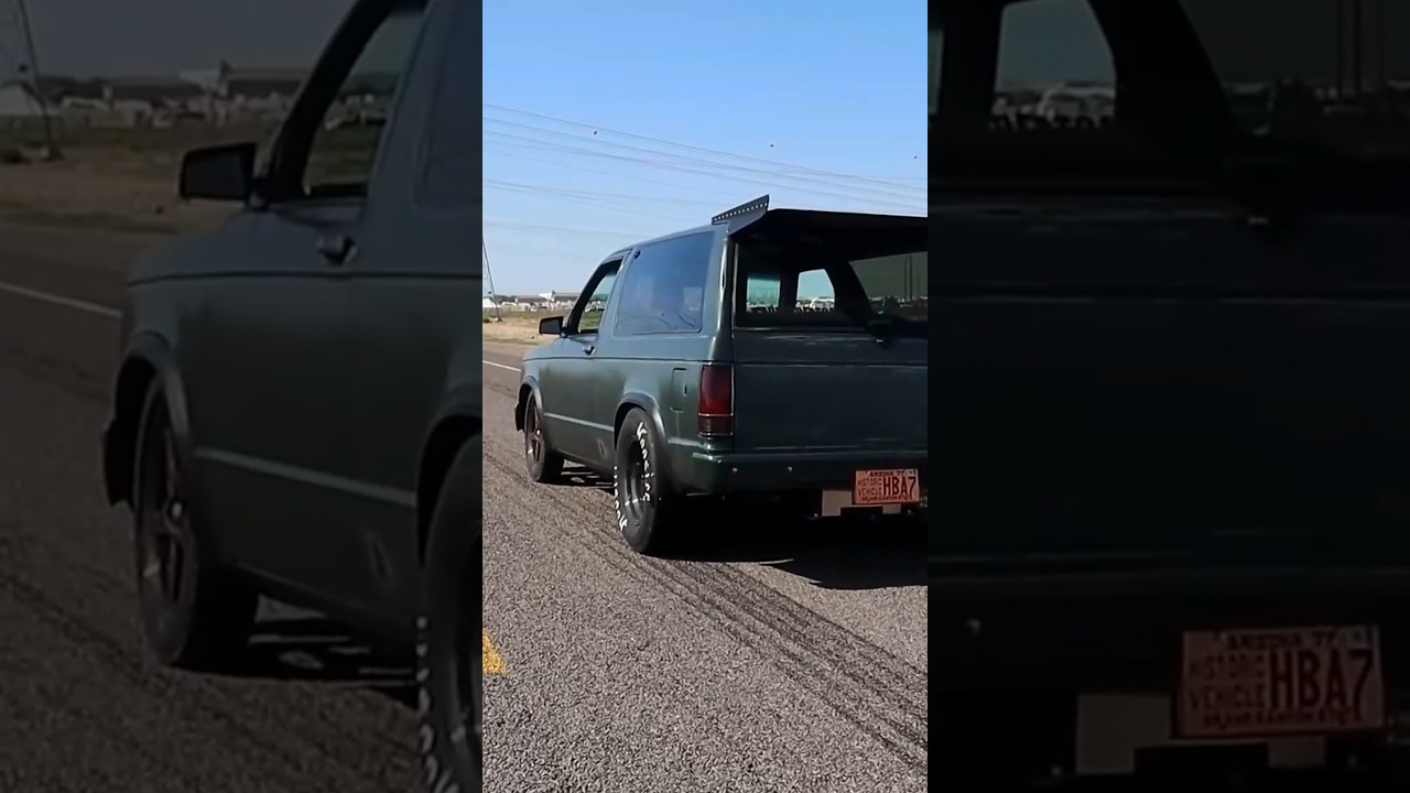 60' Test on TERRIBLE Surface! #dbfam #lsblazer #smalltire
