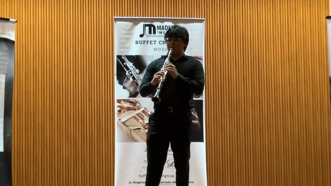 Rabaud, Solo de Concurso, Sebastián Mancilla Calmet, 17 años.#clarinet #clarinete