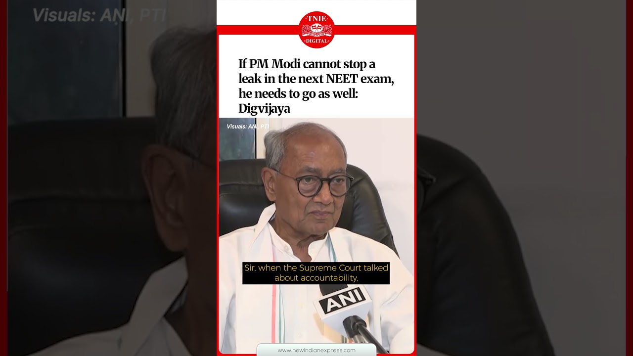 Education Minister Dharmendra Pradhan must resign or be dismissed over NEET, CBSE rows: Digvijaya