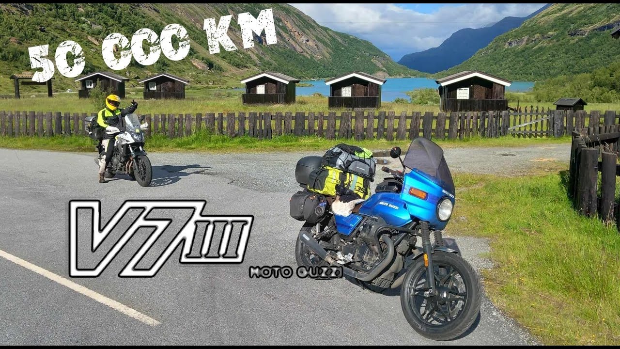 50 000 km en Moto Guzzi V7 III (Cap Nord)