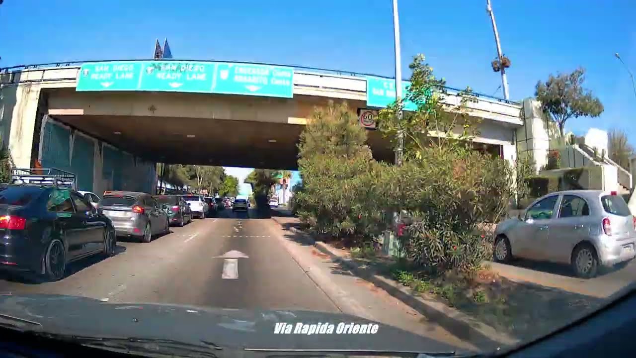 Tijuana trayecto de la via Rapida Oriente a Ped East (Garita de San Ysidro)