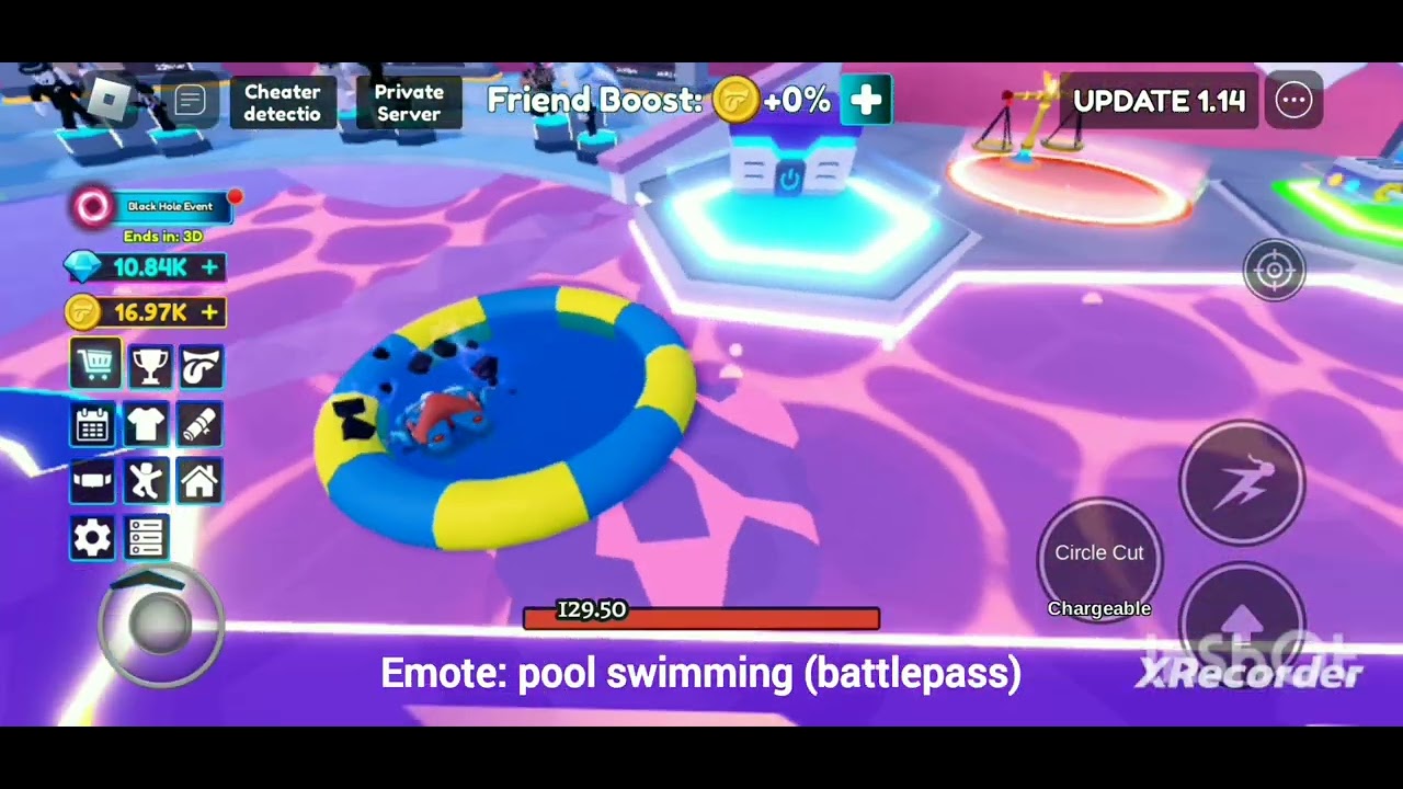 showcasing EVERY EMOTE in TONGUE BATTLES