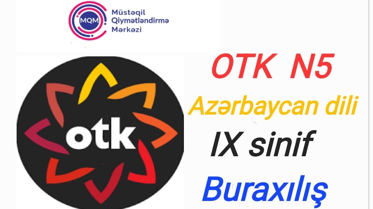 11.01.2026#OTK Sınaq 5#Azərbaycan dili#9-cu sinif#Əlaqə 070-800-37-30 ..
