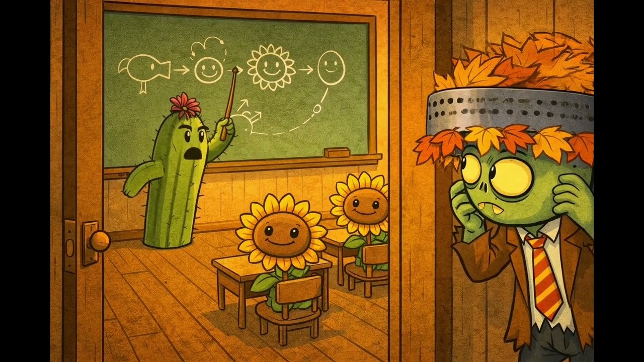 Plants vs Zombies: The Spy Among The Leaves