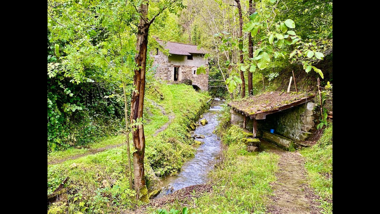 Molino de Agua Asturiano en Caleao