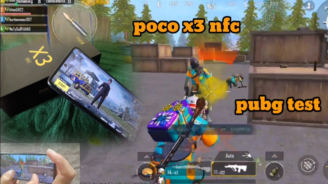 poco x3 nfc pubg test 2024 | poco x3 nfc pubg performance test | pubg mobile