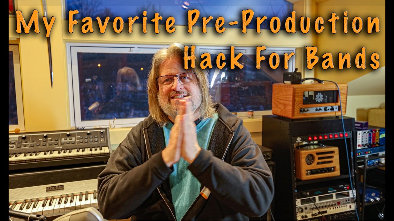 My Favorite Pre production Hack to help bands get great results in the studio.