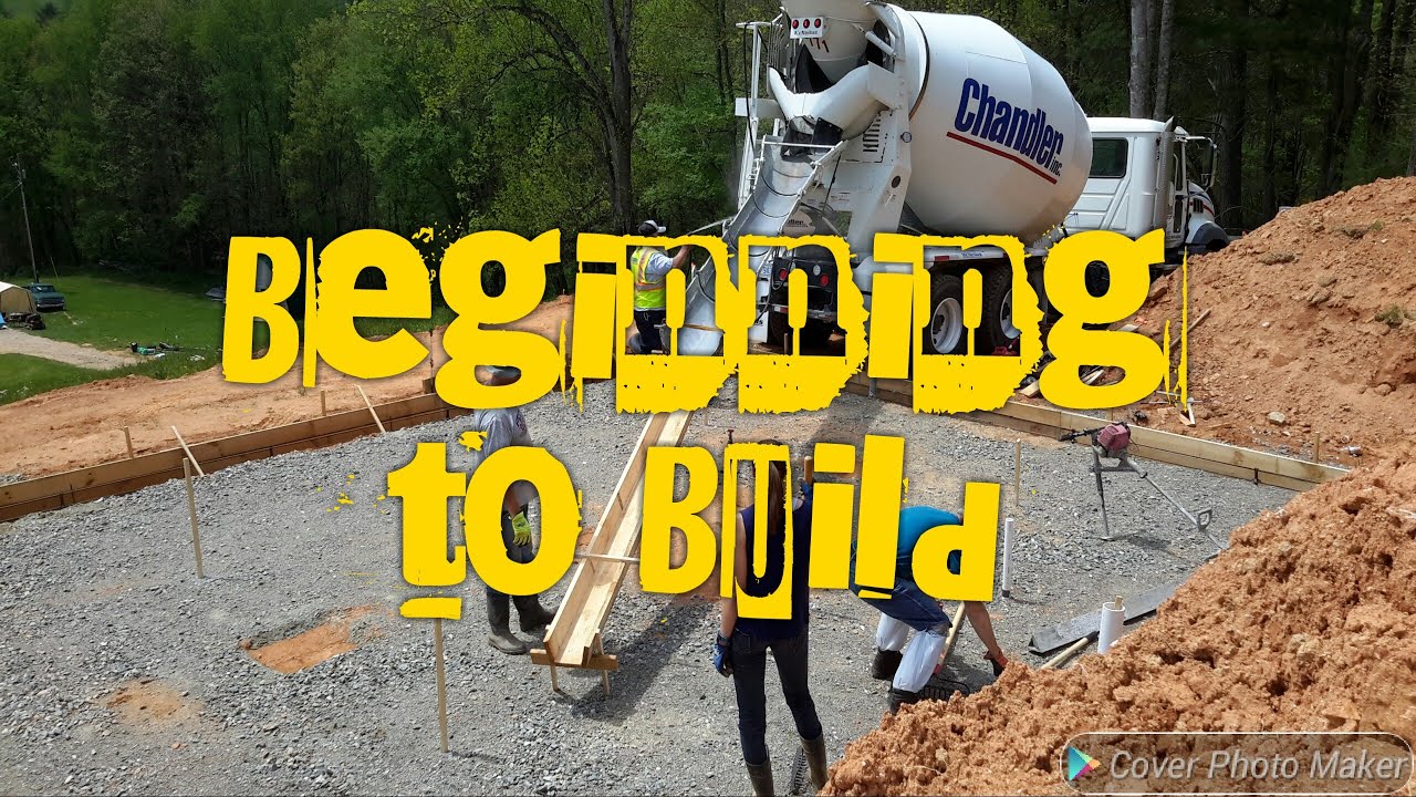 Beginning a new house!