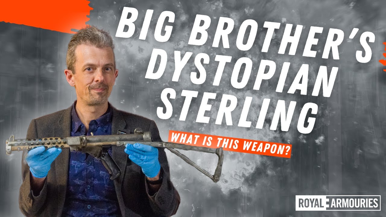 An Orwellian Sterling Submachine gun with firearms expert Jonathan Ferguson