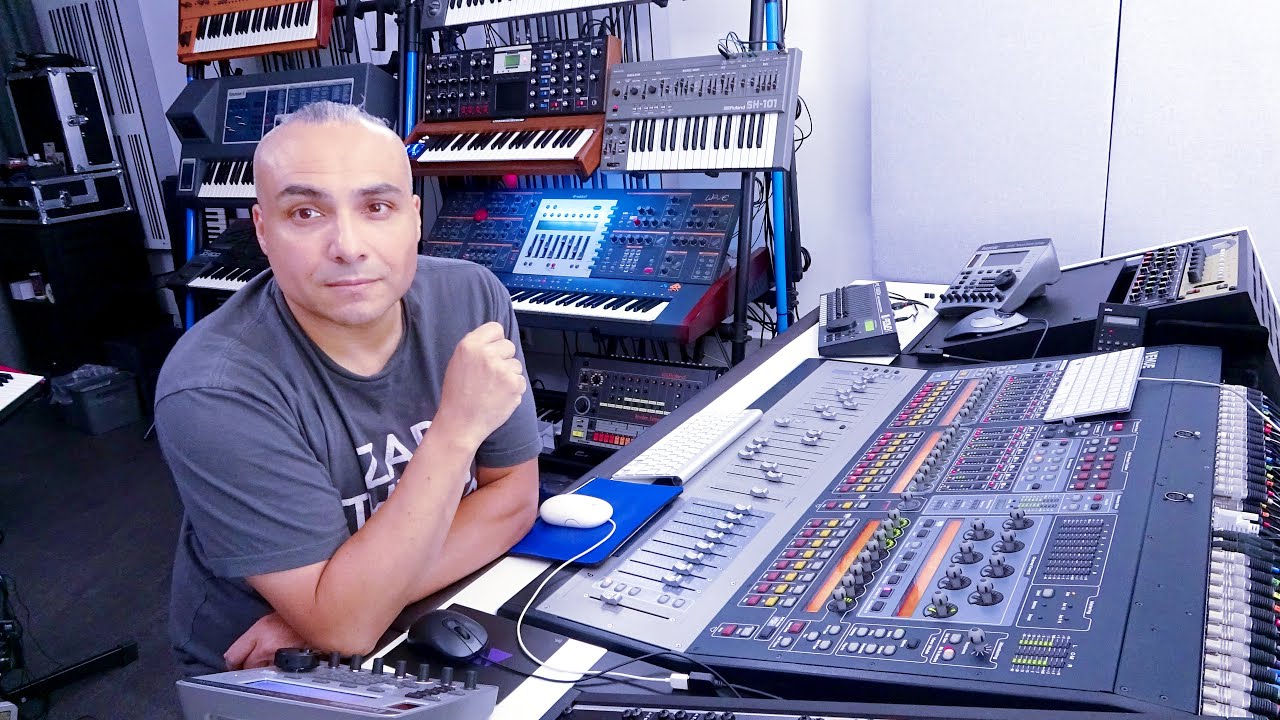 Anthony Rother - Refraktor - CYBERSPACE REALITY (Studio Session)