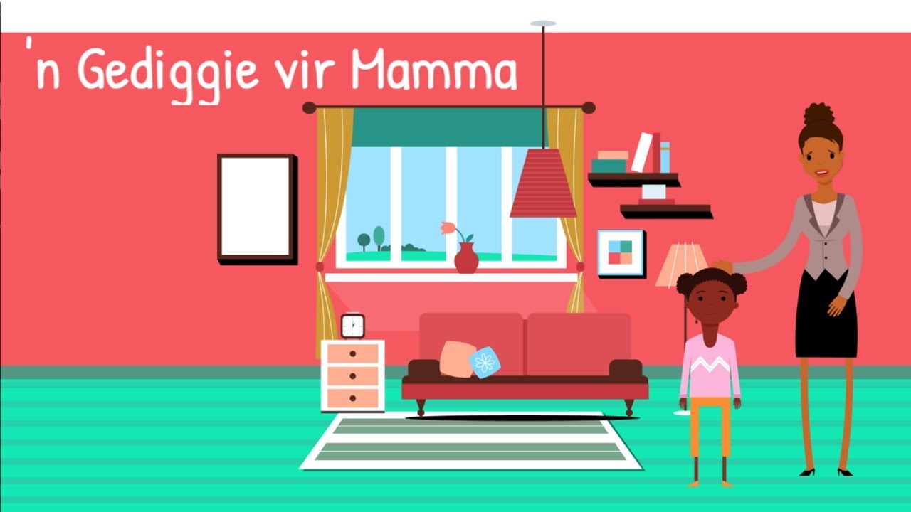Klara Klets leer 'n gediggie vir Mamma