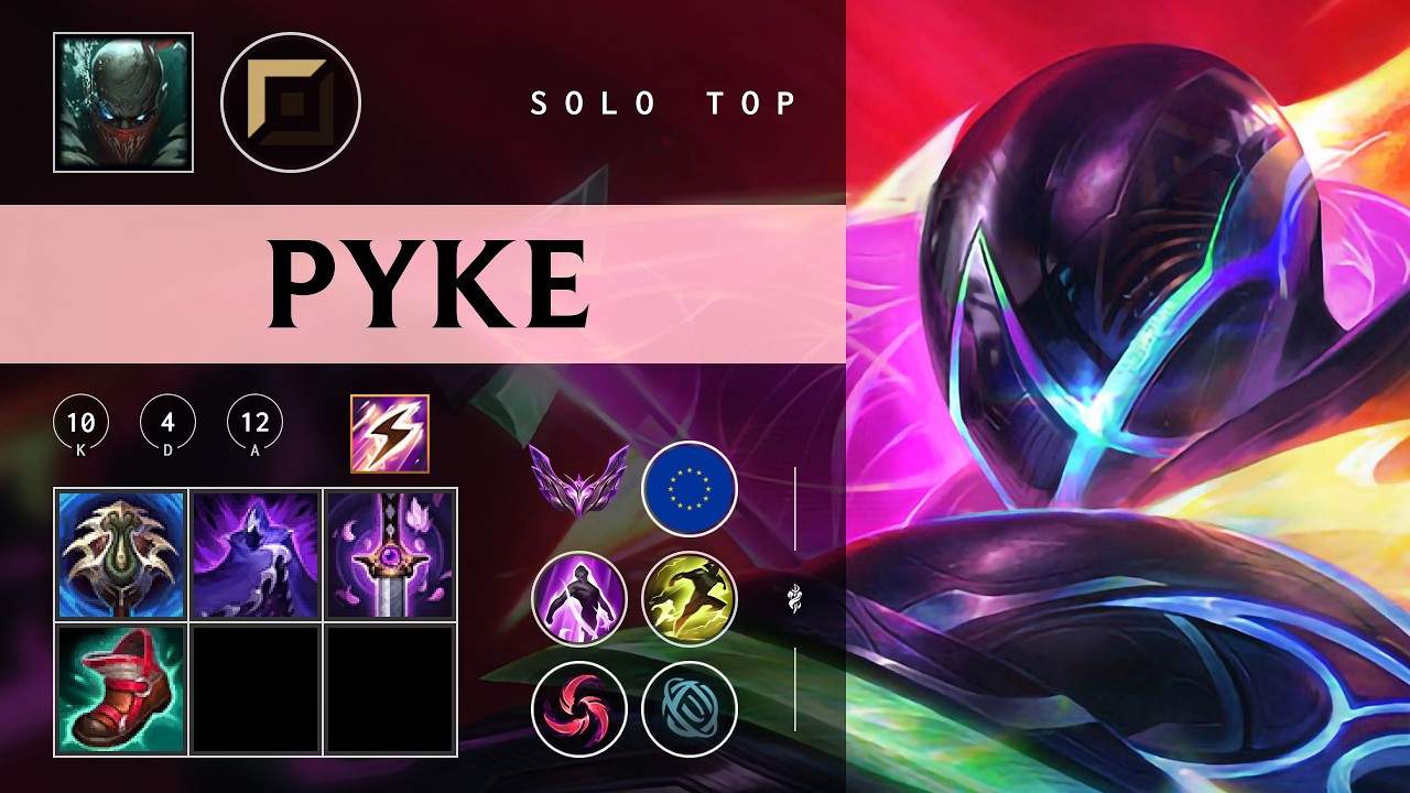 Pyke Top vs Nocturne - EUW Master Patch 26.03
