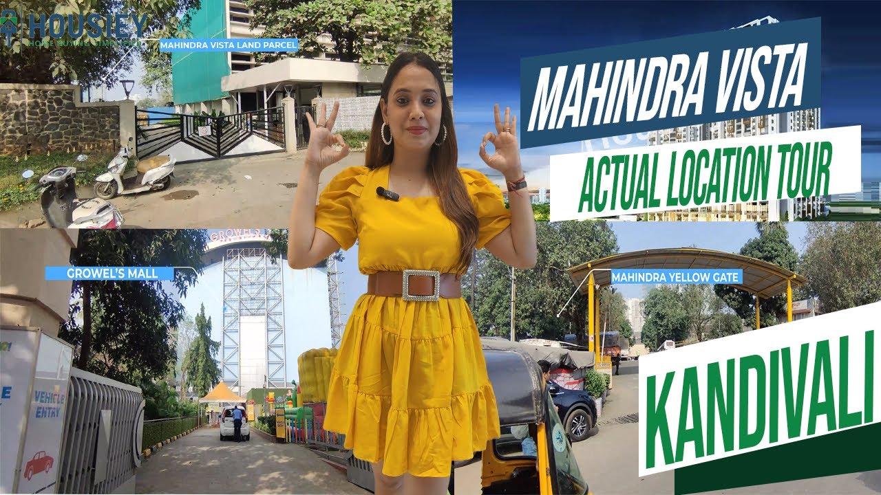 Mahindra Lifespaces Kandivali East | Actual Location Tour | Mahindra Vista Kandivali East