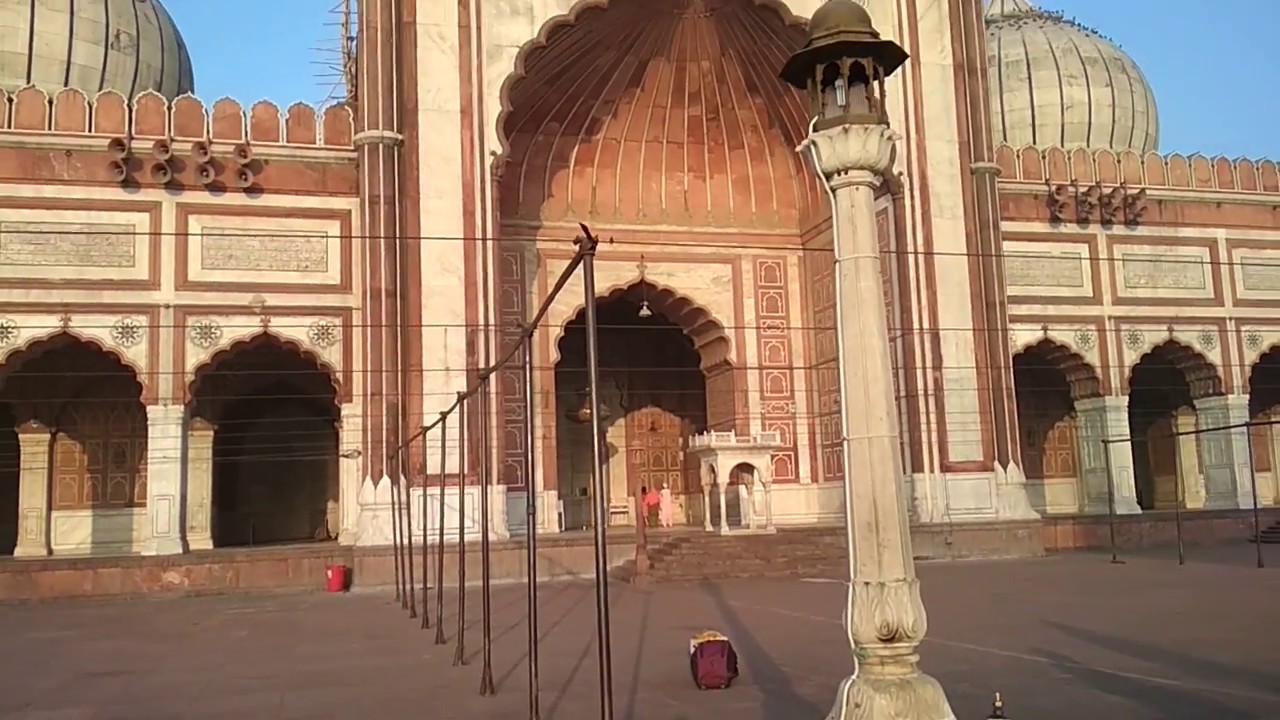 Jamia Masjid Delhi, India | the entire look inside and outside Jamia Masjid Delhi |