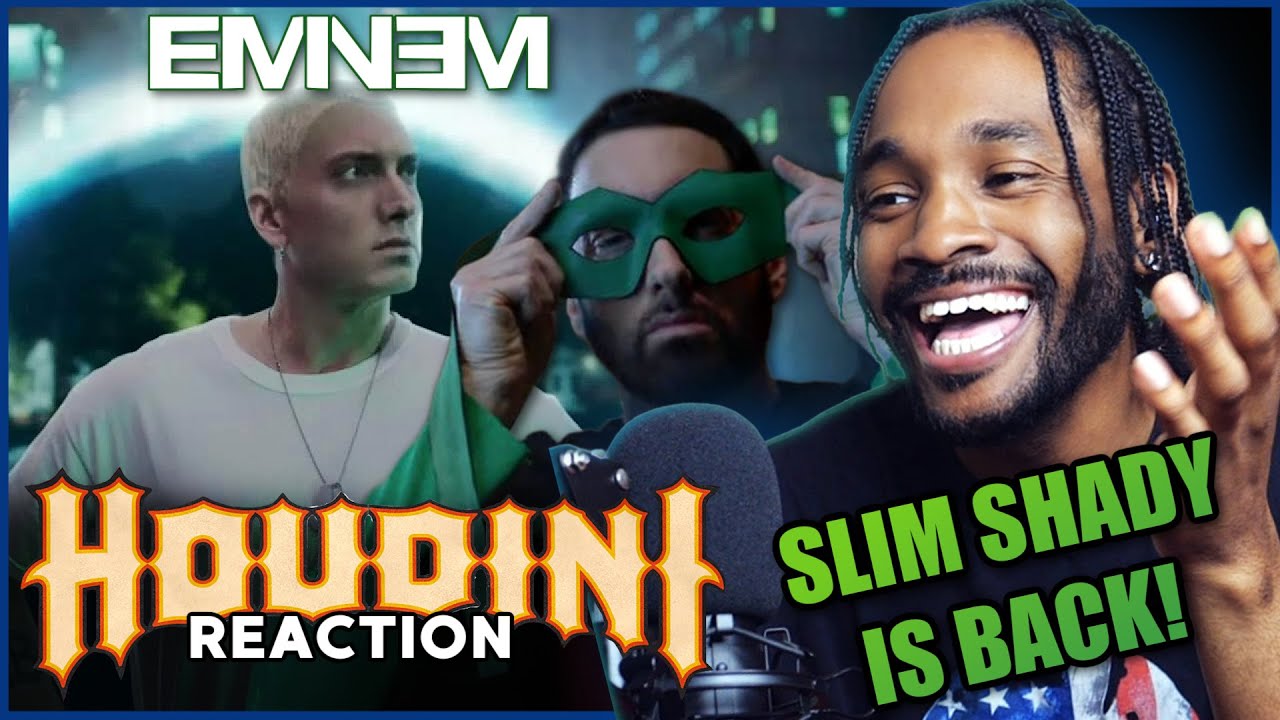 I FEEL LIKE A KID AGAIN | Eminem - Houdini (Music Video) REACTION