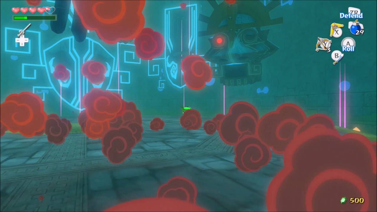 How to defeat the boss in the Tower of the gods in The Legend of Zelda: The Wind Waker HD