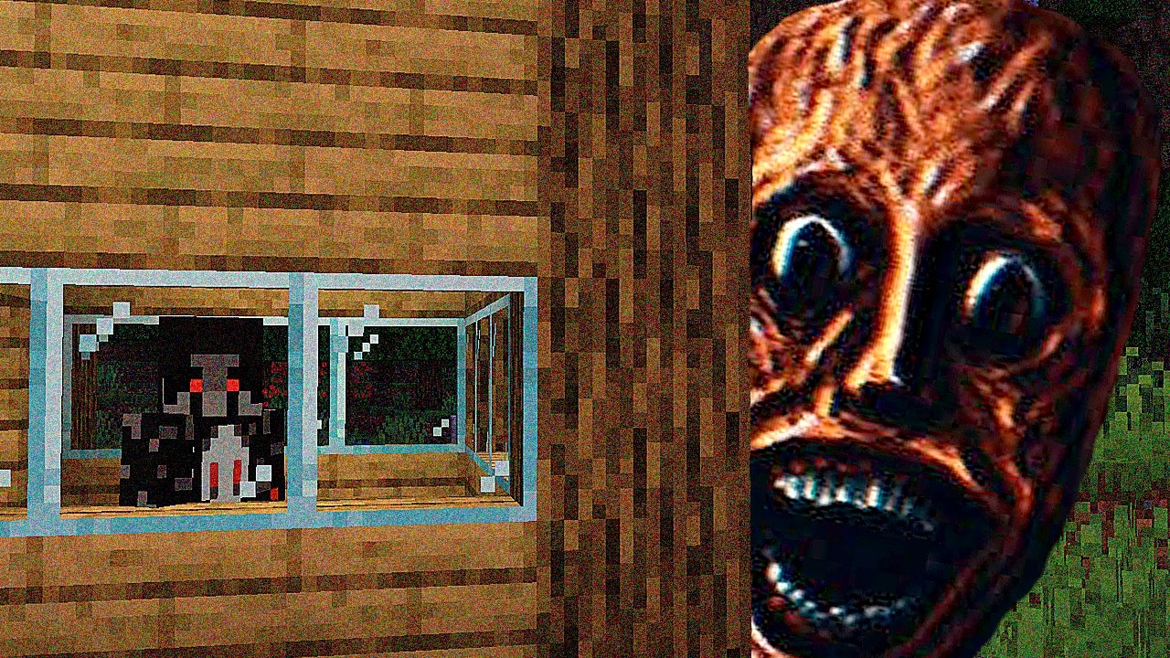НЕ ГОВОРИ С НИМ, ОН ТЕБЯ У̷͇͚͚̼̠̩̓́̈̀Б̸͔̯̳͕͇͔̌Ь̶̨̱̪̜̞̰͙͗͗͑̔̑̑̉̂Ё̴͕́Т̵̒̈́ | BAD JOKE Майнкрафт Хоррор